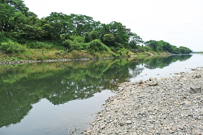 山﨑の渡し跡